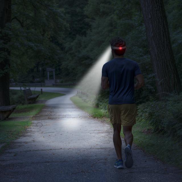 HAMA Фенер Челник "HL350" LED, батерии, 7 режима 