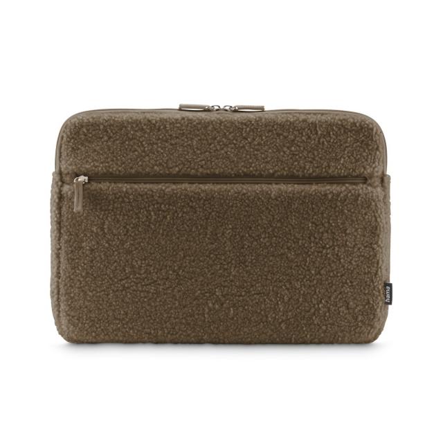 Hama “Cozy” Laptop Sleeve, 36 - 40 cm (14.1” - 15.6”), brown 