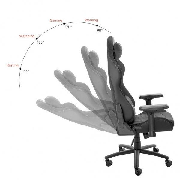 Геймърски стол Nemesis Ultimate Edition, RGB 