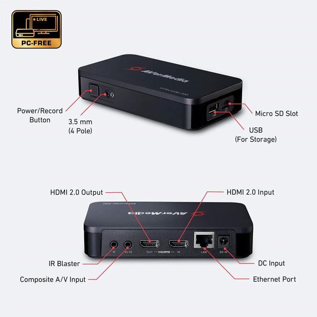 Външен кепчър AVerMedia Capture HD Video EZRecorder 330 