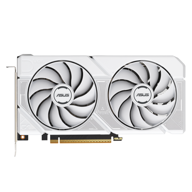 Видео карта ASUS DUAL RTX 5060 White Edition OC 8GB GDDR7 