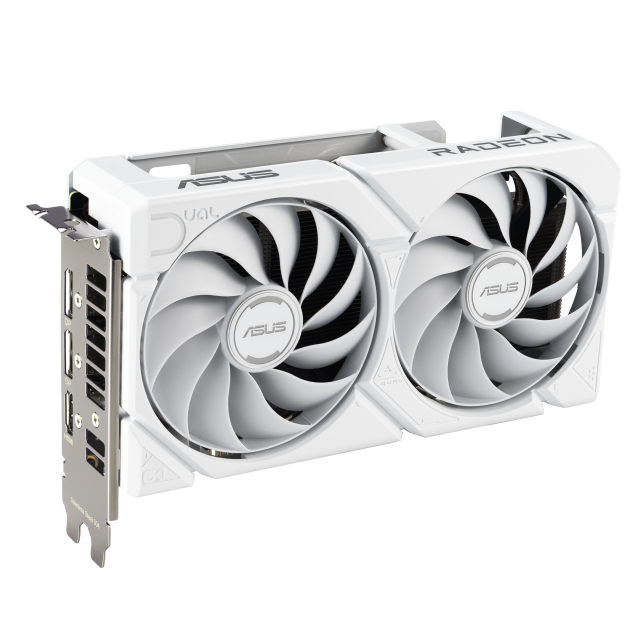 Видео карта ASUS DUAL RADEON RX 9060 XT 16GB GDDR6 White Edition 