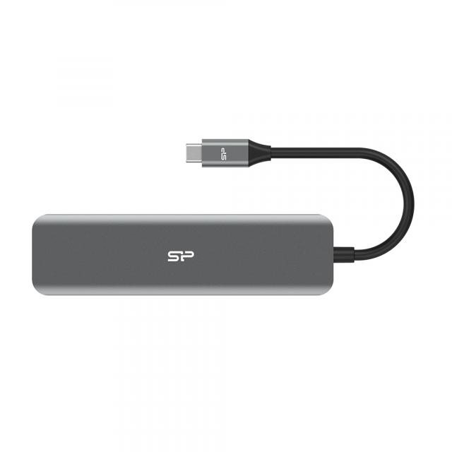Докинг станция Silicon Power Boost SU20, 7 в 1, USB-C 
