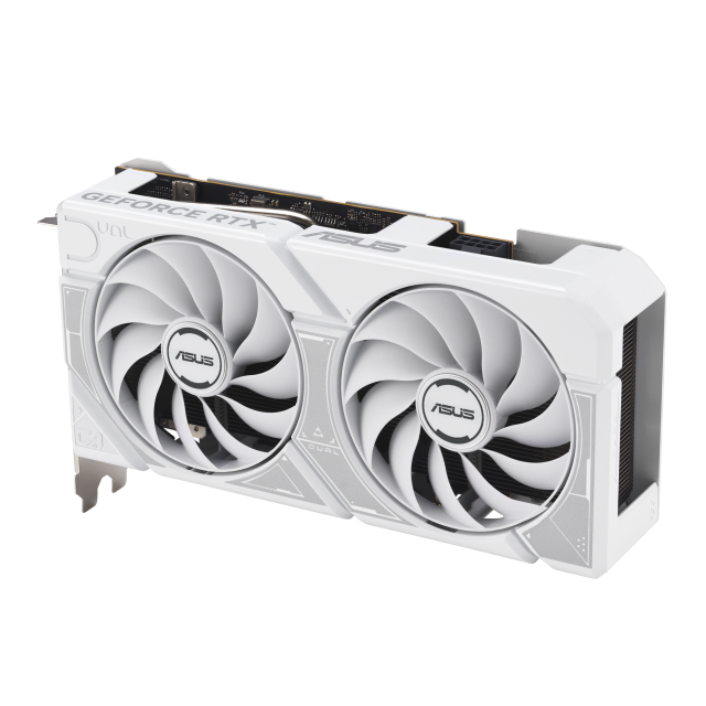 Видео карта ASUS DUAL RTX 5060 White Edition OC 8GB GDDR7 