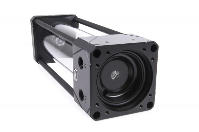 Резервоар Alphacool Eisbecher Aurora, D5 Acetal/Glas, 250mm 