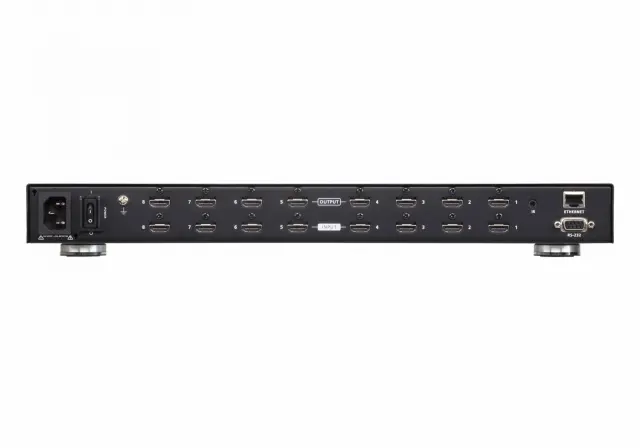 ATEN AV Matrix Switch 4K, VM0808HB-AT-G, HDMI 8x In/ 8x Out, 4096 x 2160, 1U 