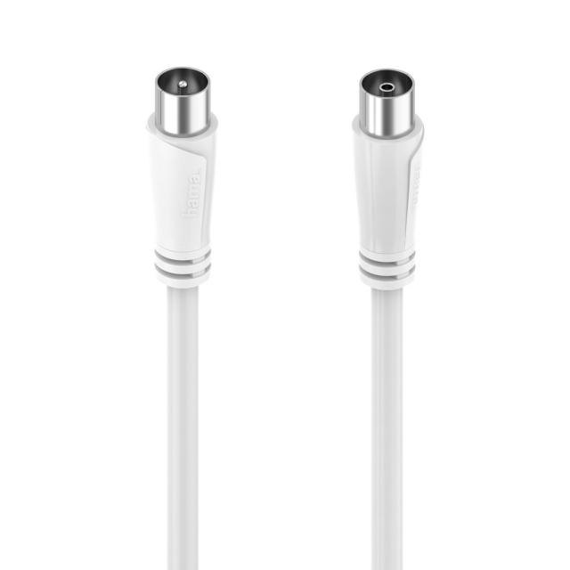 Hama Antenna Cable, Coax Plug - Coax Socket, 3 m, 90 dB 