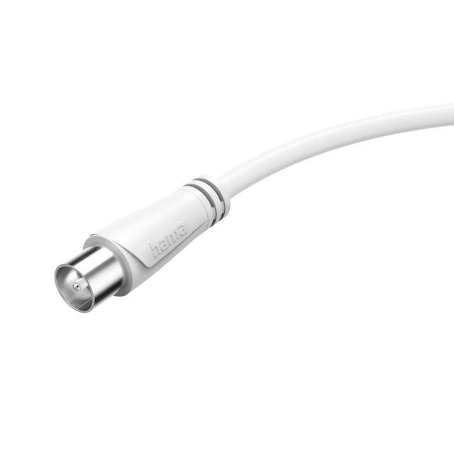 Hama Antenna Cable, Coax Plug - Coax Socket, 3 m, 90 dB 