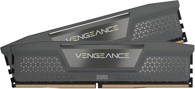 Памет Corsair Vengeance Gray 64GB (2x32GB) DDR5 5600MHz CL40 - AMD EXPO, Intel XMP 