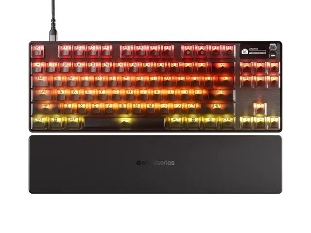 Механична Геймърскa клавиатура Steelseries Apex Pro TKL Gen3 Steel - UK Layout 