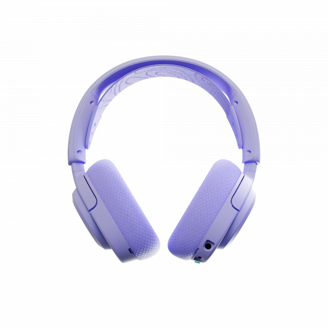 Casti gaming wireless SteelSeries Arctis Nova 3 pentru PC, Lavander 