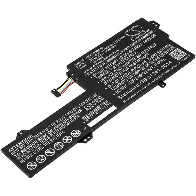 Laptop Battery for LENOVO IdeaPad 320S-13IKB, V530s, Yoga 520 12, L17C3P61 LiPo 11.52V 3100 mAh CAMERON SINO 