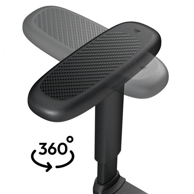Геймърски стол ThunderX3 SOLO 360 Ergonomic Racer - Черен 