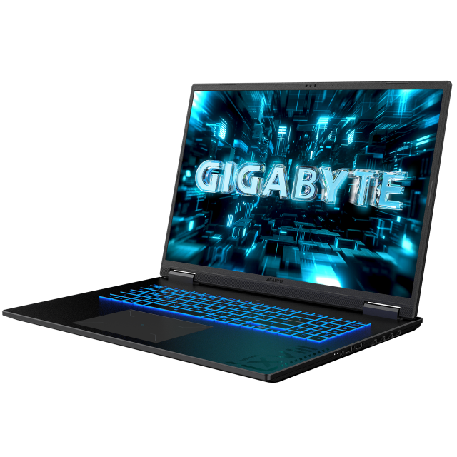 Лаптоп GIGABYTE GAMING A18 PRO DXJ - 18" IPS WUXGA 165Hz, Intel Core 7 240H, 32GB LPDDR5X, 1TB SSD Gen4, RTX 5070TI 12GB GDDR7, Free DOS 