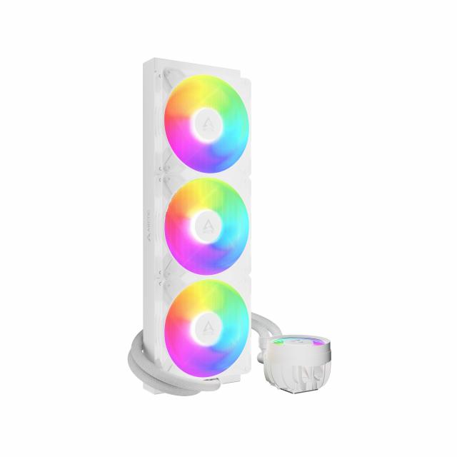 Охладител за процесор Arctic Liquid Freezer III Pro 420 A-RGB - White 