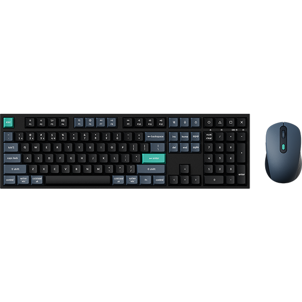 Wireless Combo Keychron B36 Deep Black и BM25 - TKL 