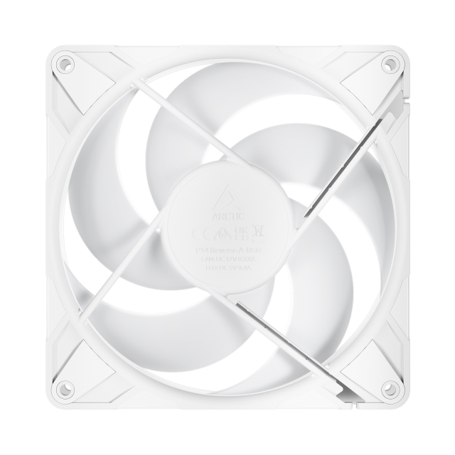 Fan ARCTIC P14 Pro Reverse A-RGB White  140mm PWM - ACFAN00324A 