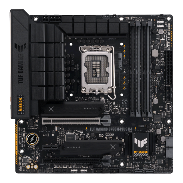 Дънна платка ASUS TUF GAMING B760M-PLUS D4 - Micro ATX 