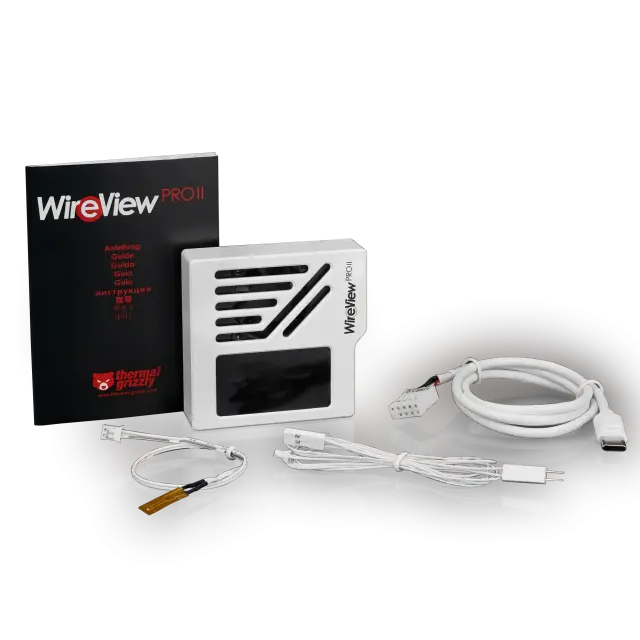 Датчик за видеокарта Thermal Grizzly WireView Pro II GPU 12V-2x6 Reversed - White 