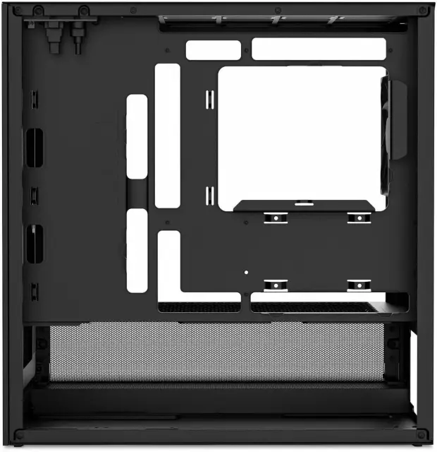 Case NZXT H3 Flow 2025 Micro-ATX Tower - Black 