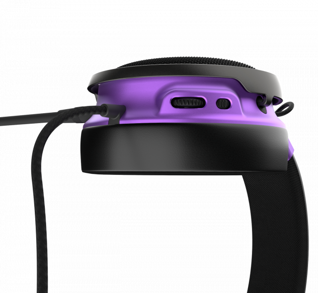 Геймърски слушалки Dark Project Sono Wired - Black/Violet 
