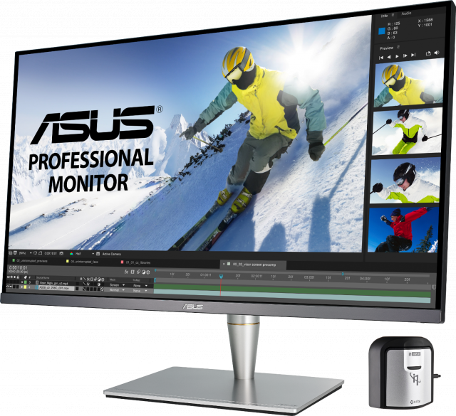 Монитор ASUS PA32UC-K, 32'', 4K, IPS, Quantum Dot, HDR1000, 384 zones local dimming, 99.5% Adobe RGB/95% DCI-P3 