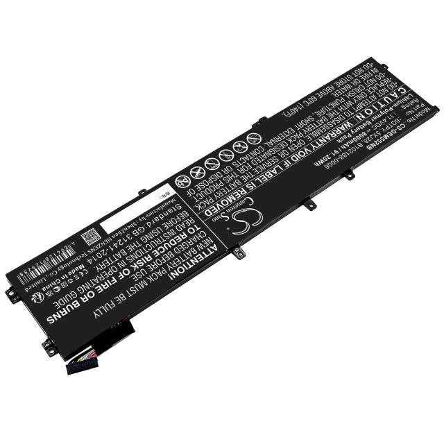 Laptop Battery for DELL XPS 15 9560 Precision 5520 CS-DEM552NB 11,4V 8000mAh CAMERON SINO 