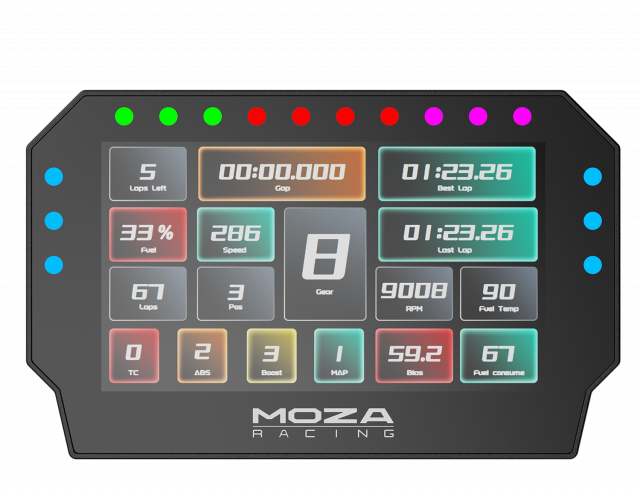 MOZA CM2 HD Racing Dash 