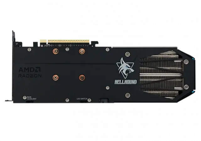 Видео карта PowerColor RADEON RX 9060 XT Hellhound OC 8GB GDDR6 