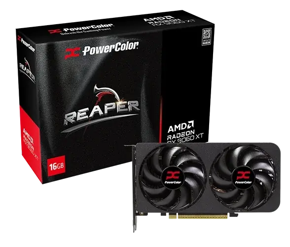 Graphic card PowerColor RADEON RX 9060 XT Reaper 16GB GDDR6 