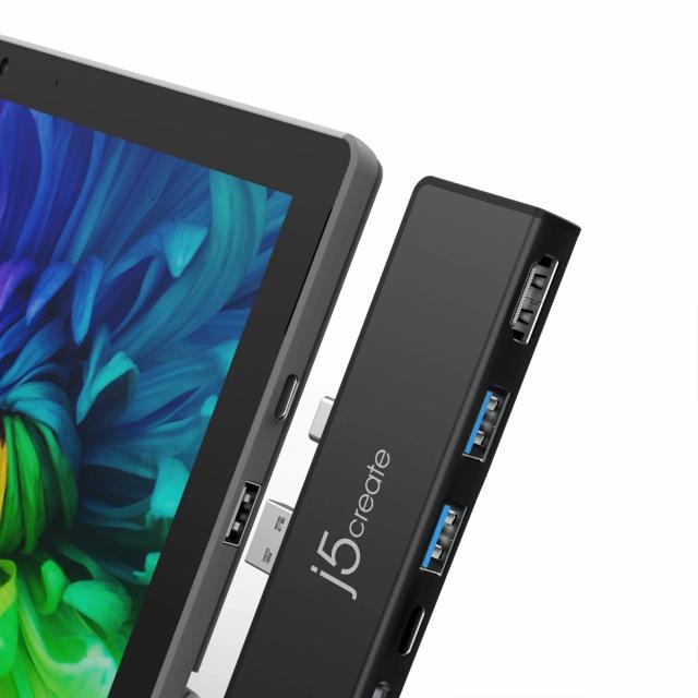 Докинг станция j5create ULTRADRIVEMINIDOCK , За Surface Pro 7 