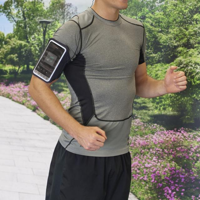 Спортен калъф за ръка HAMA Finest Sports, За телефони XL, Черен 