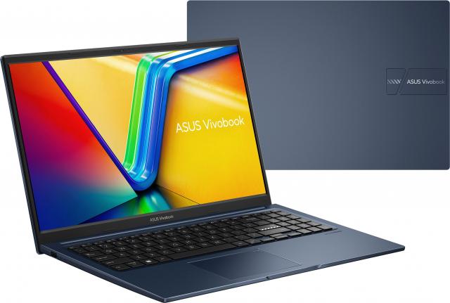 Лаптоп ASUS Vivobook 15 X1504VA-BQ2626 - 15.6"FHD, Intel i3-1315U, 16GB DDR4, 512GB SSD, Free OS 