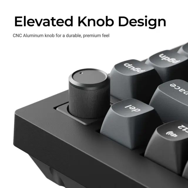 Wireless Mechanical Keyboard Keychron V1 Ultra 8K - Silk POM Switch Banana 