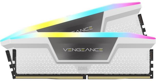 Memory Corsair Vengeance RGB DDR5 32GB (2 x 16GB) DDR5 6400 MHz CL36-48, Intel XMP 