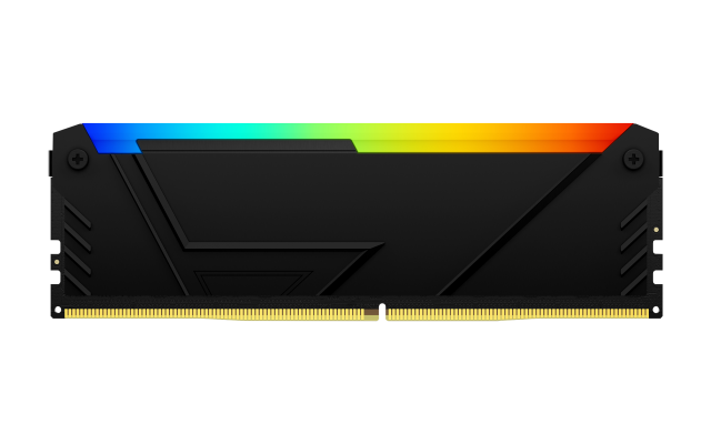 Memory Kingston FURY Beast Black RGB 16GB(2x8GB) DDR4 3600MHz CL17 