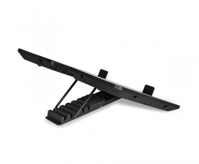 Охладител за лаптоп DeepCool U-PAL, 15.6", 140 mm, Черен 