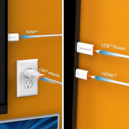 Адаптер j5create JVAW56, ScreenCast, HDMI, 2.4 GHz, 5 GHz, full HD 