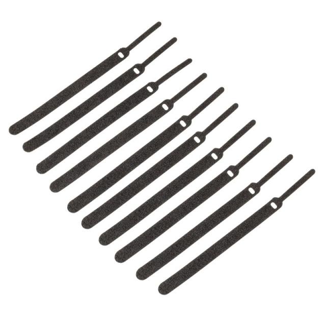 Кабелни връзки Kolink Velcro, 10 бр. 150mm, Черен 