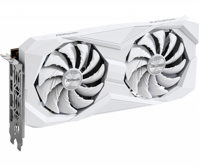 Graphic card ASRock AMD Radeon RX 6600 Challenger White 8GB 