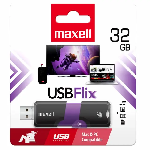 USB памет MAXELL FLIX, USB 3.0, 32GB 