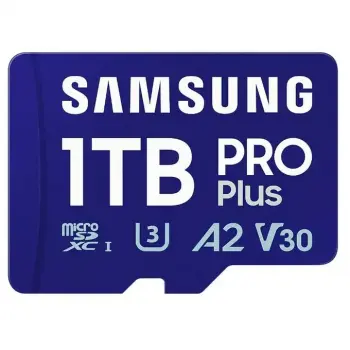 Memory card Samsung PRO microSD 1TB, Adapter