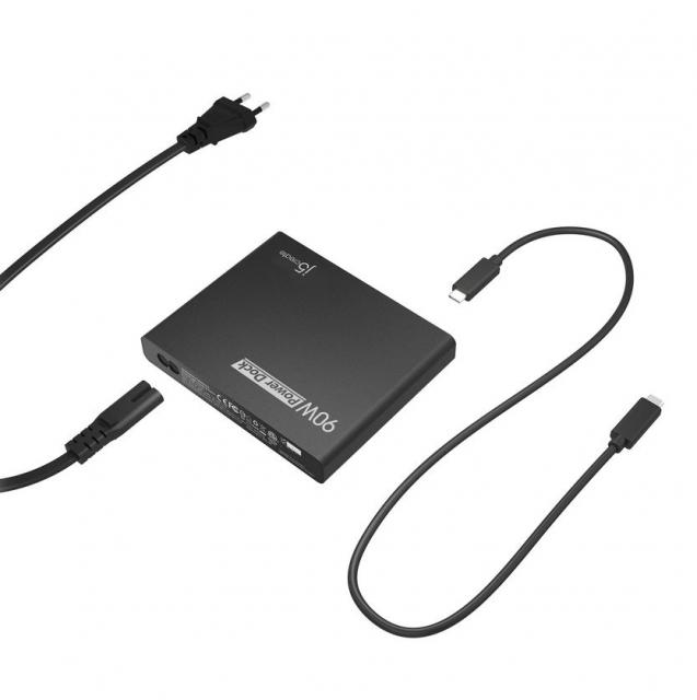 j5create 90W Built-in USB-C Travel Dock 