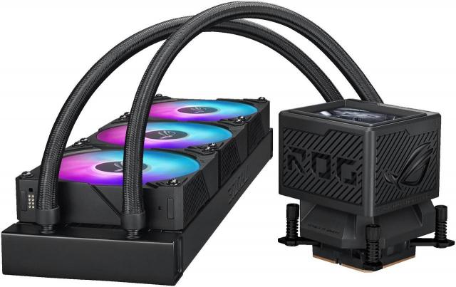 Охладител за процесор ASUS ROG RYUJIN III 360 ARGB EXTREME 3.5" LCD Display 