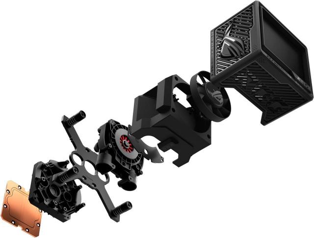 Охладител за процесор ASUS ROG RYUJIN III 360 ARGB EXTREME 3.5" LCD Display 