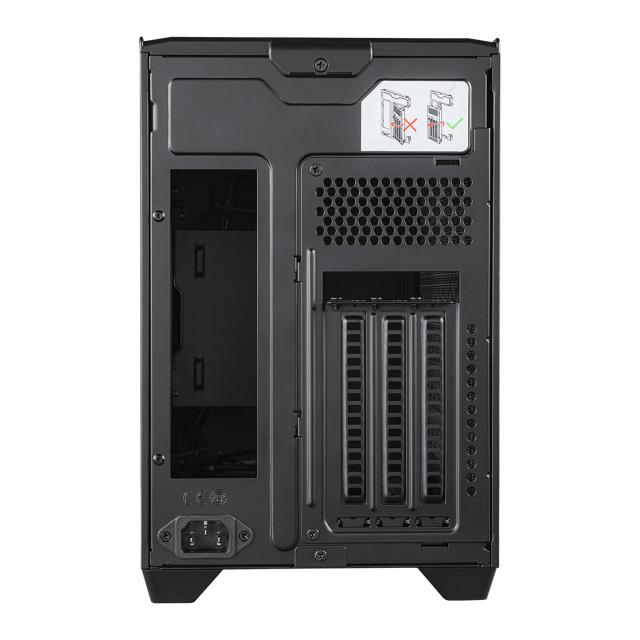 Case Cooler Master MasterBox NR200P V2, Mini ITX - Black 