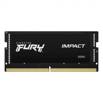 Памет Kingston FURY IMPACT 16GB SODIMM DDR5 5600MHz, CL40, KF556S40IB-16