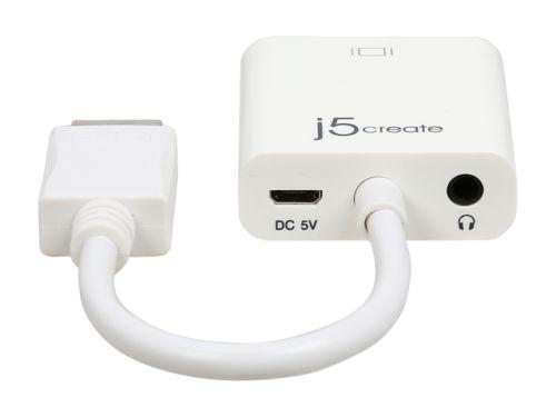 Аудио видео адаптер j5create JDA213 HDMI към VGA 