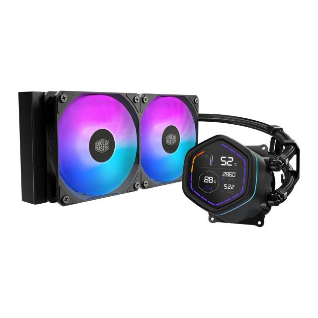 Охладител за процесор Cooler Master MASTERLIQUID CORE NEX DIGITAL 240 - Black 