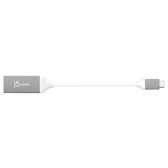 Адаптер j5create JCA153G, USB-C към 4K HDMI, Сив 
